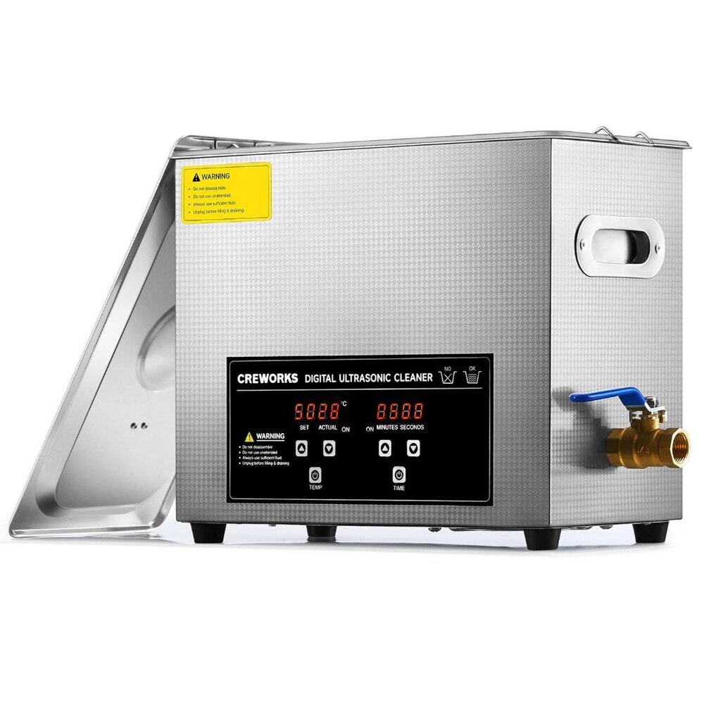 Ultrasound Cleaner with Heater and Timer, 1.6 gal Digital Sonic Cleaning Machine